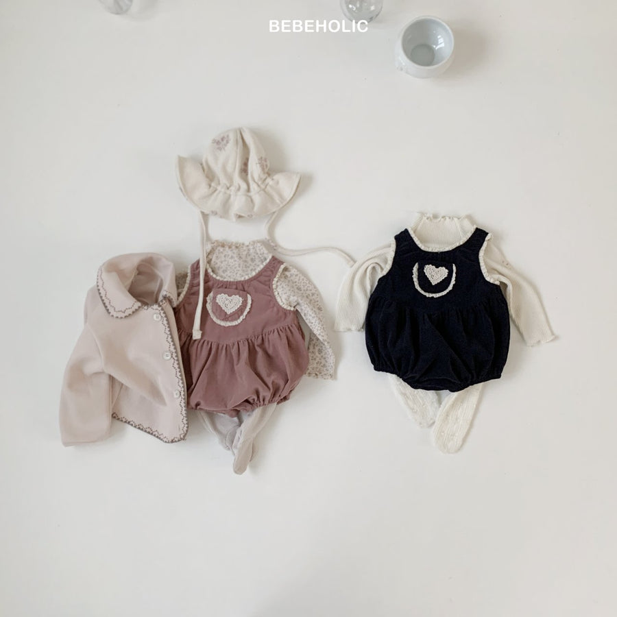 【bebeholic】 Bella corduroy rompers