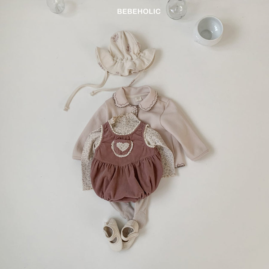 【bebeholic】 Bella corduroy rompers
