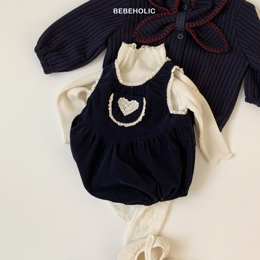 【bebeholic】 Bella corduroy rompers