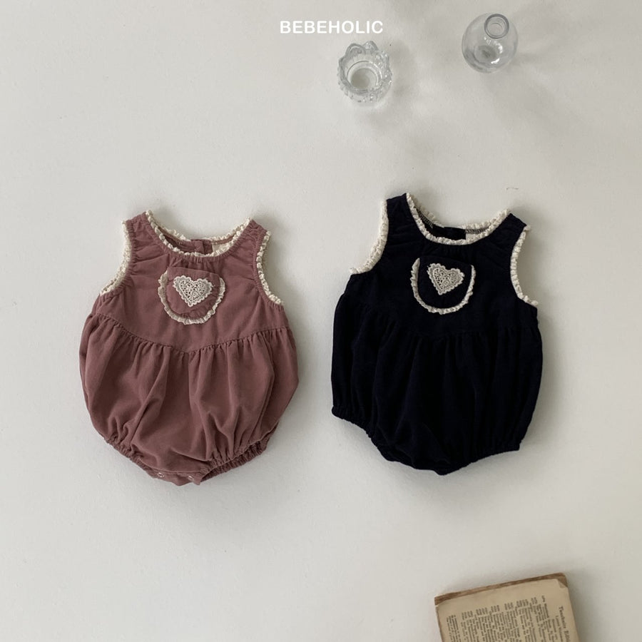 【bebeholic】 Bella corduroy rompers