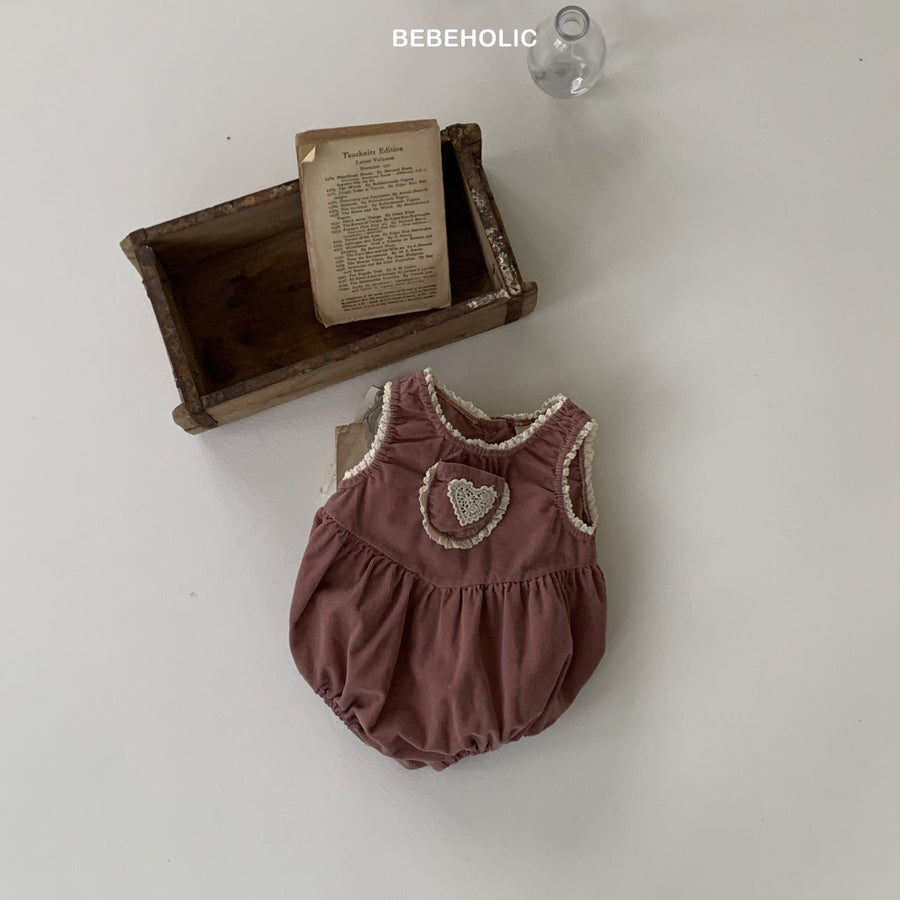 【bebeholic】 Bella corduroy rompers