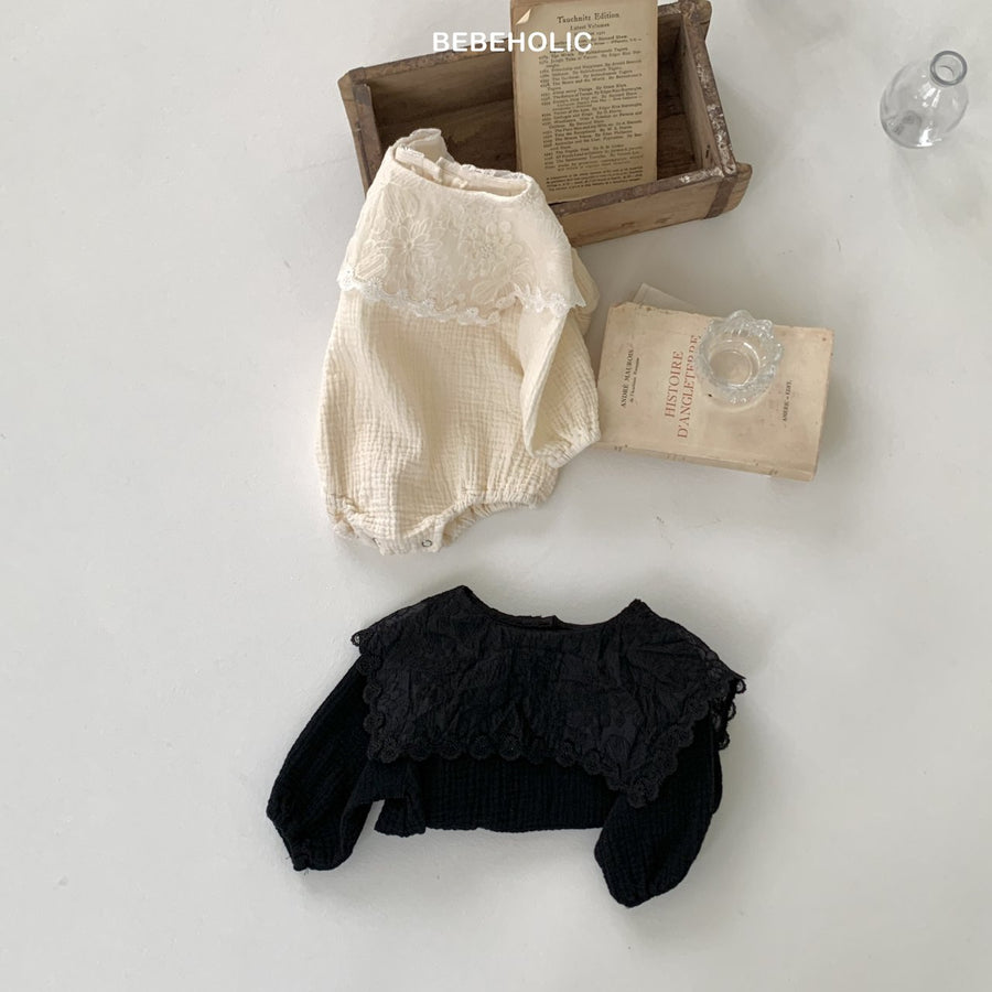 【bebeholic】 Berry sailor rompers