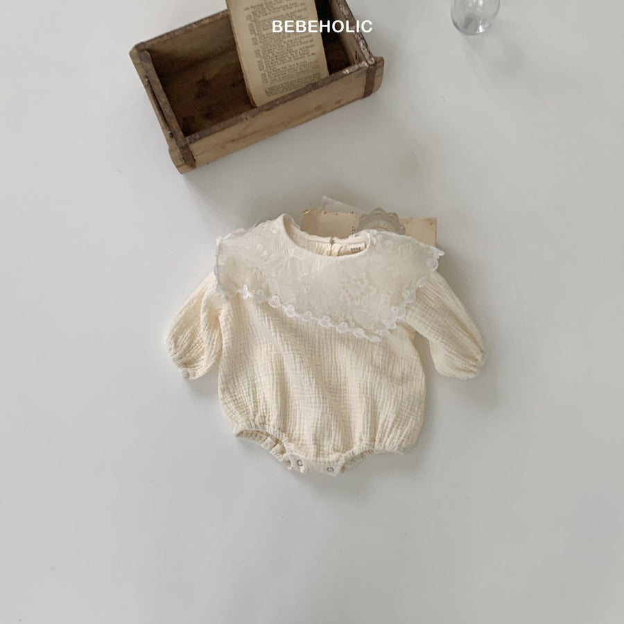 【bebeholic】 Berry sailor rompers