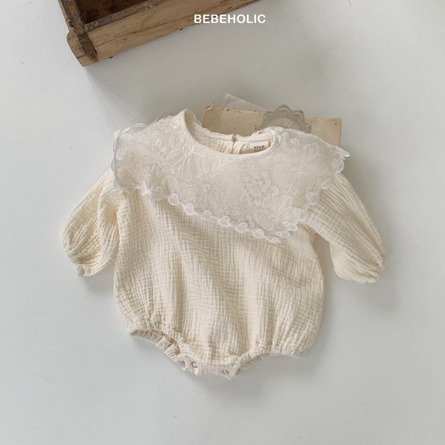【bebeholic】 Berry sailor rompers