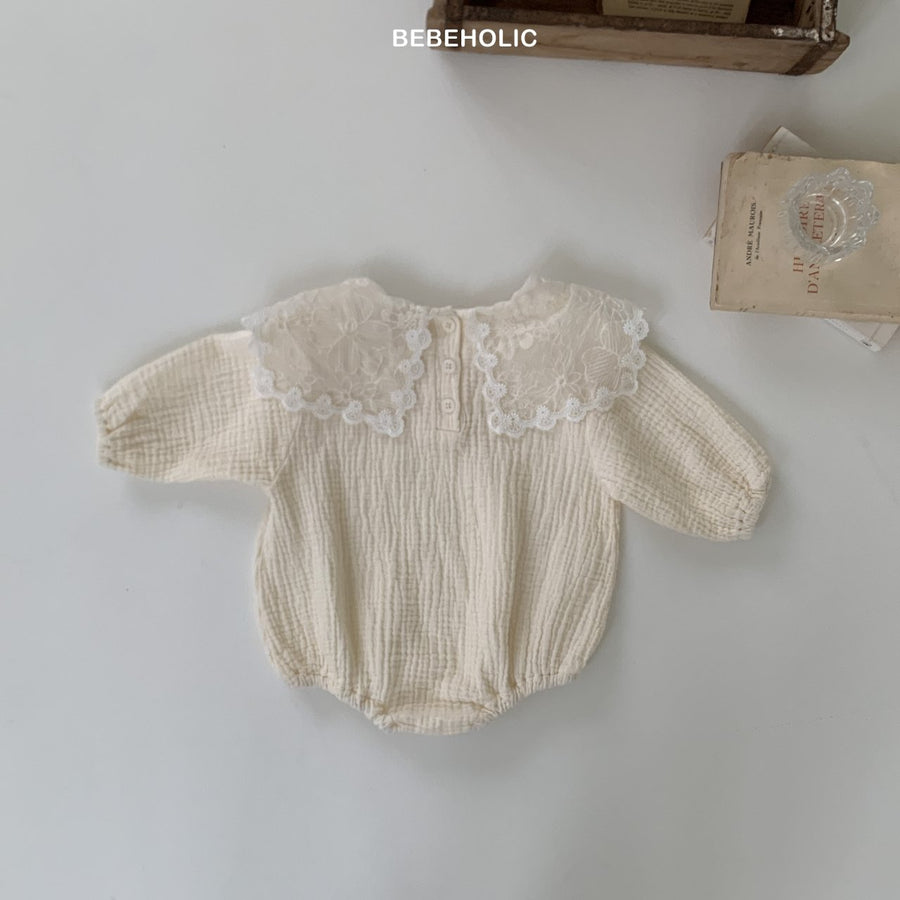 【bebeholic】 Berry sailor rompers