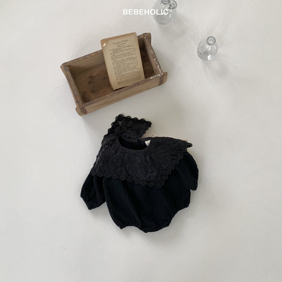 【bebeholic】 Berry sailor rompers