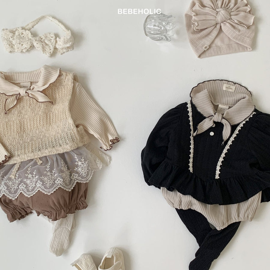 【bebeholic】 Scarf Suit