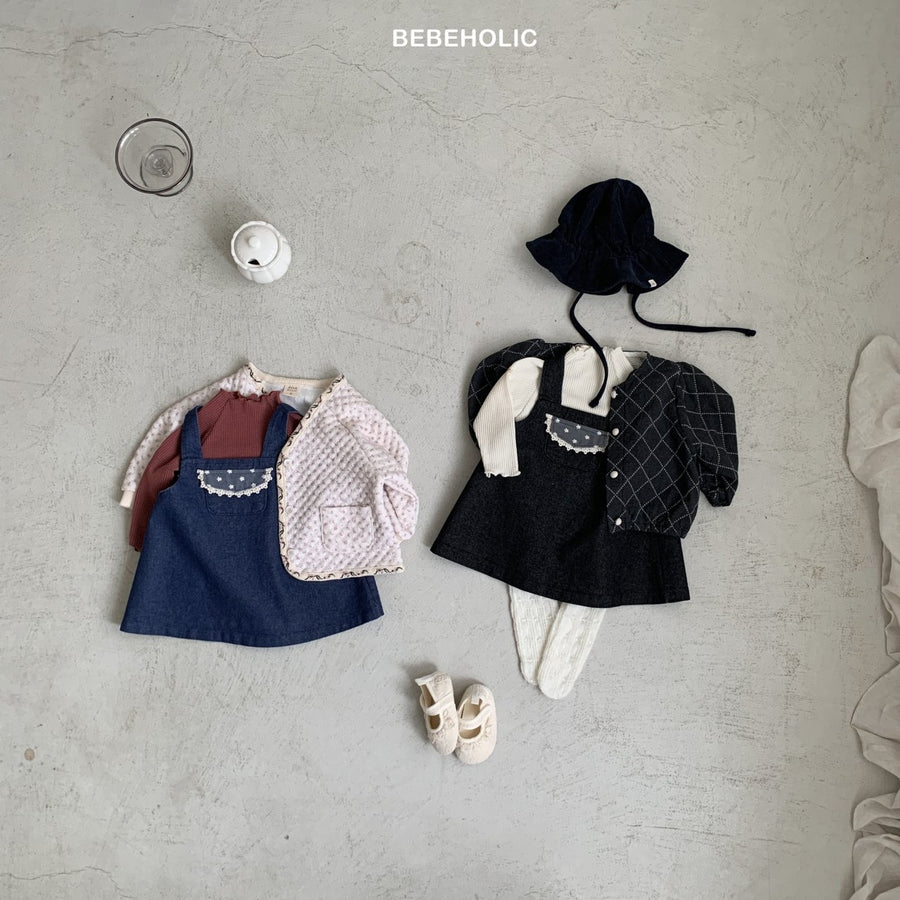 【bebeholic】 Pauline Denim One Piece