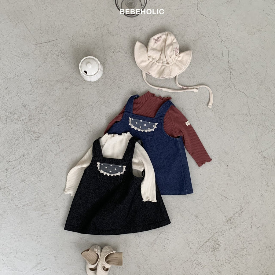 【bebeholic】 Pauline Denim One Piece