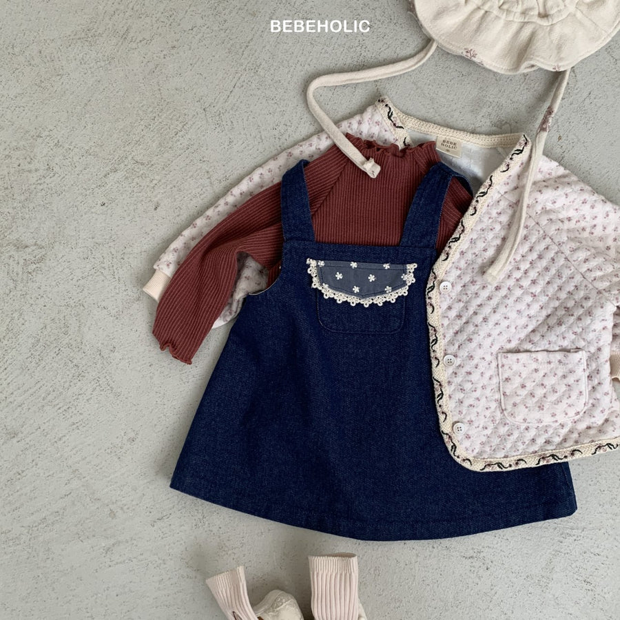 【bebeholic】 Pauline Denim One Piece