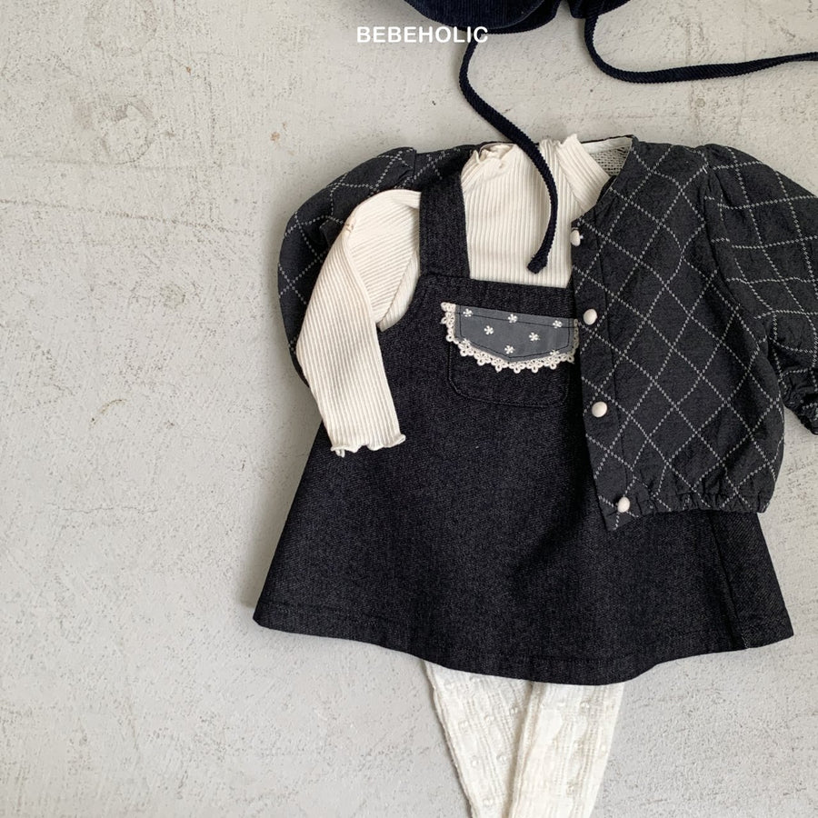 【bebeholic】 Pauline Denim One Piece