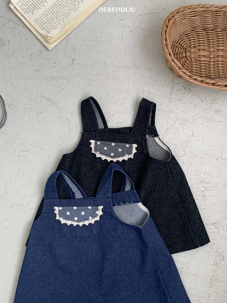【bebeholic】 Pauline Denim One Piece