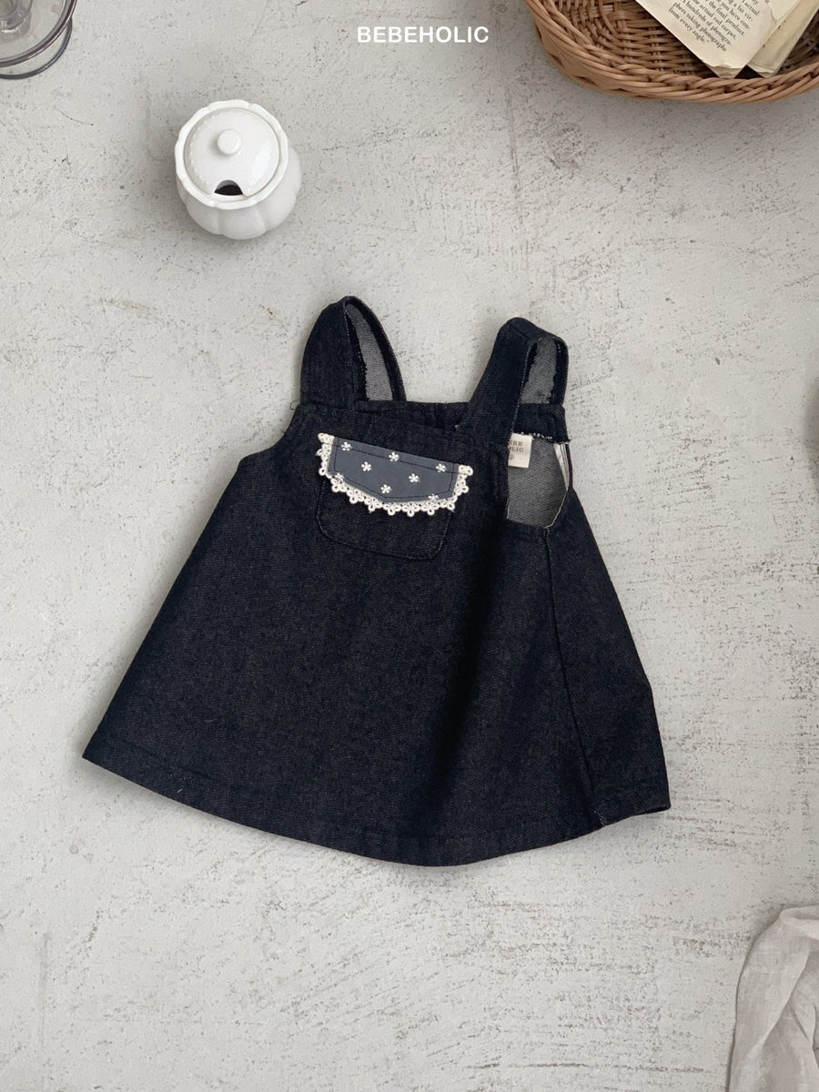 【bebeholic】 Pauline Denim One Piece