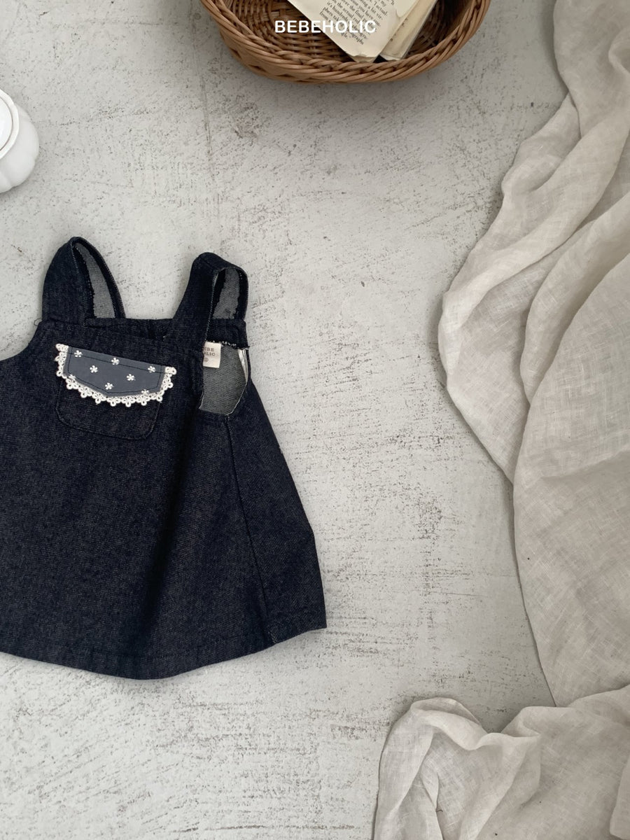 【bebeholic】 Pauline Denim One Piece