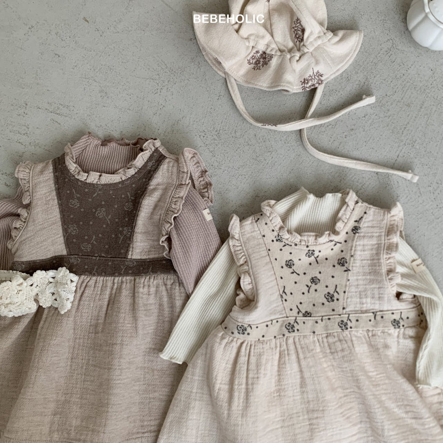 【bebeholic】 Corsage One Piece