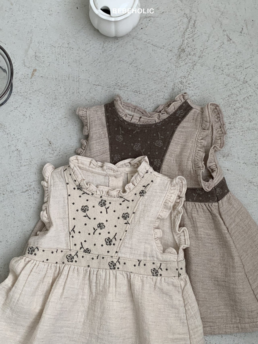 【bebeholic】 Corsage One Piece