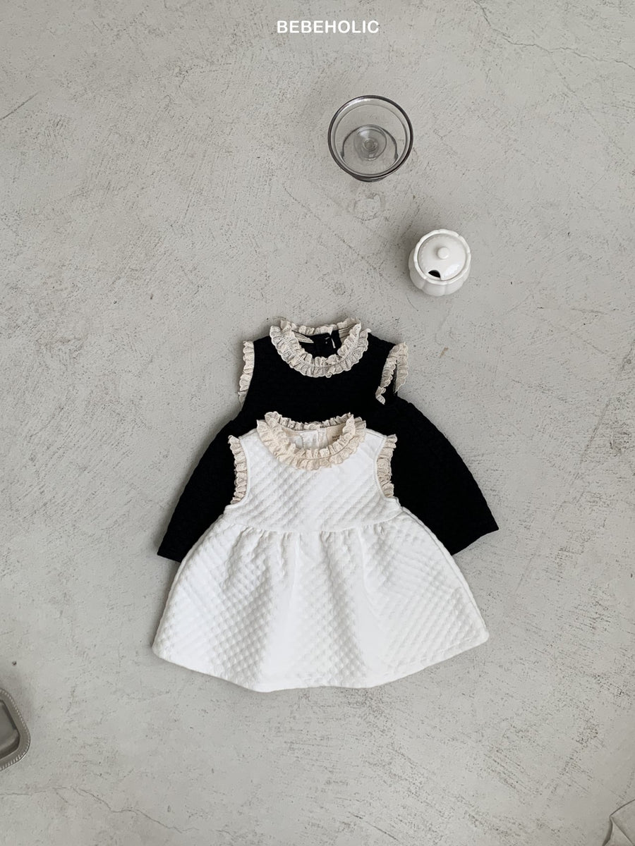【bebeholic】 Pure lace one piece