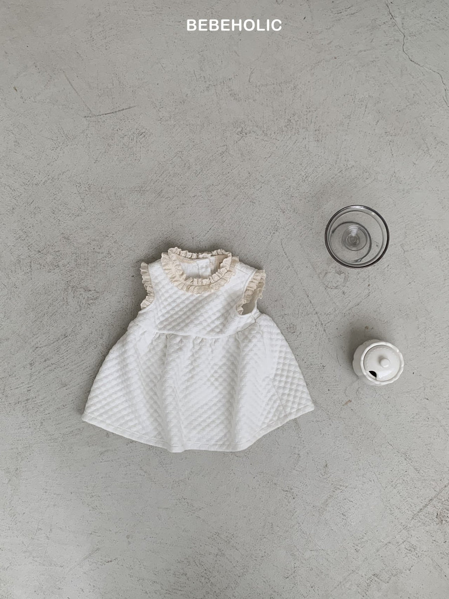 【bebeholic】 Pure lace one piece