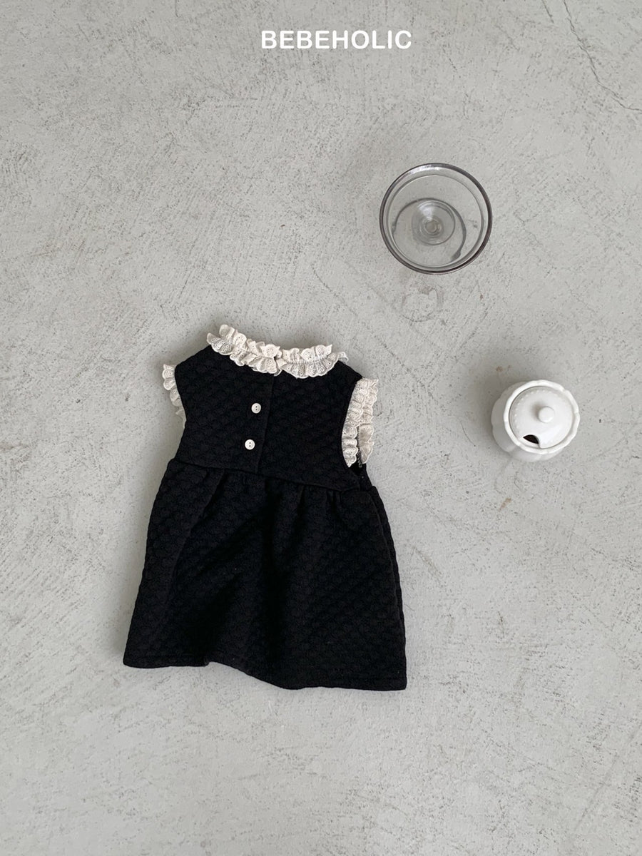 【bebeholic】 Pure lace one piece