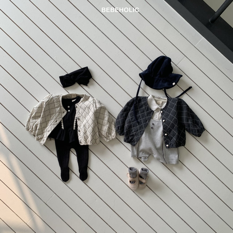 【bebeholic】 Diamond Cardigan