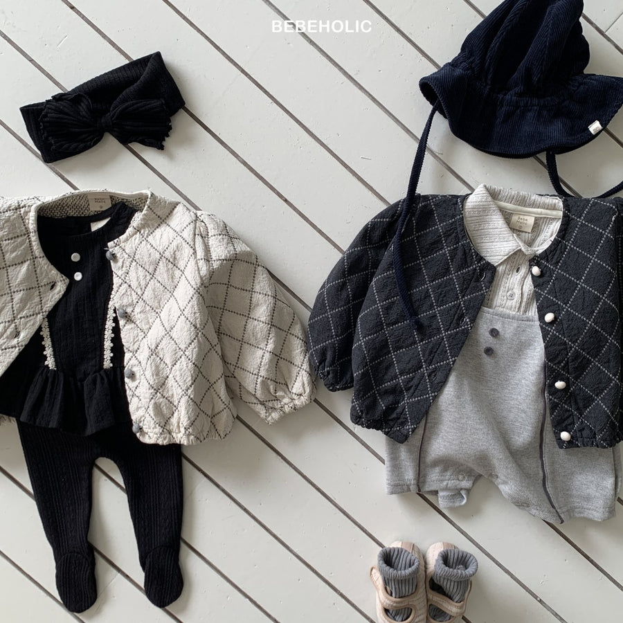 【bebeholic】 Diamond Cardigan