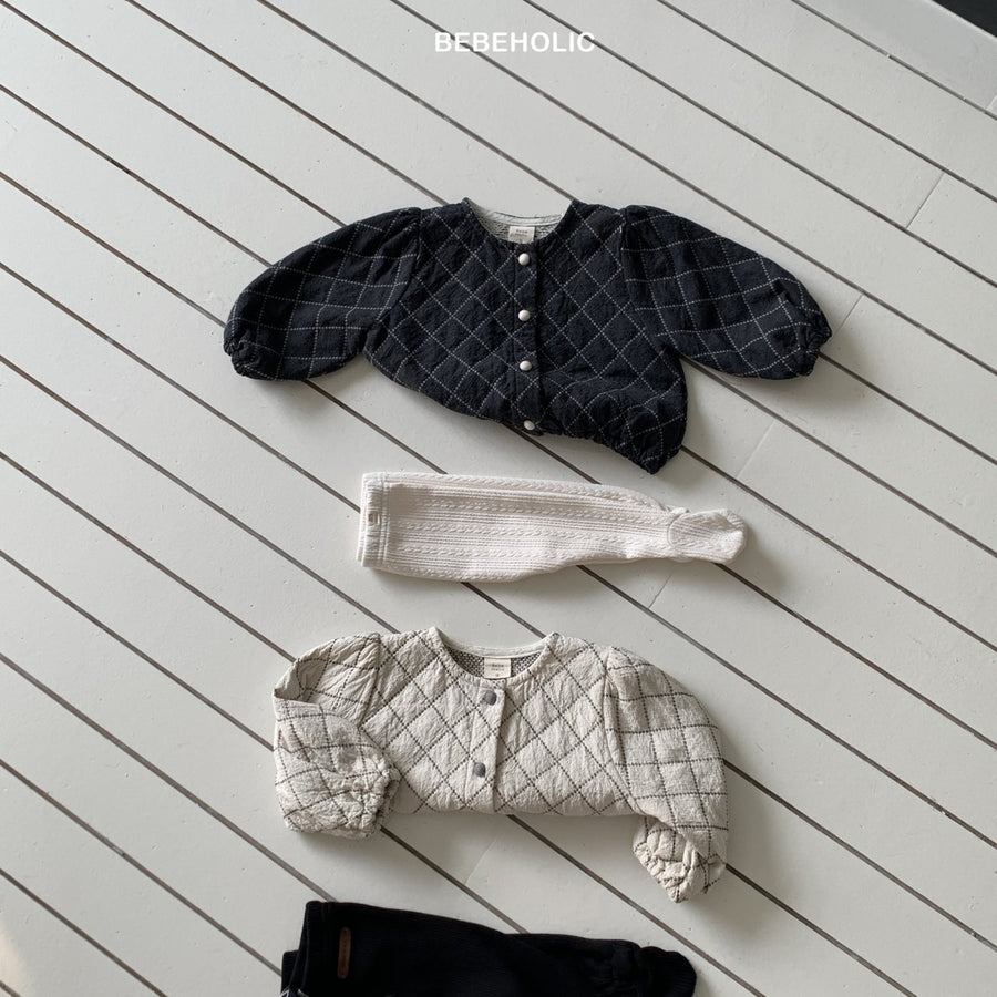 【bebeholic】 Diamond Cardigan