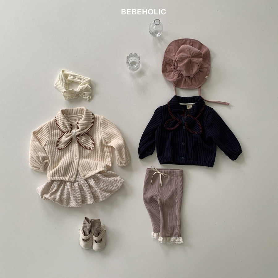 【bebeholic】 Roni collar Cardigan
