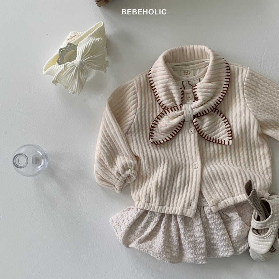 【bebeholic】 Roni collar Cardigan