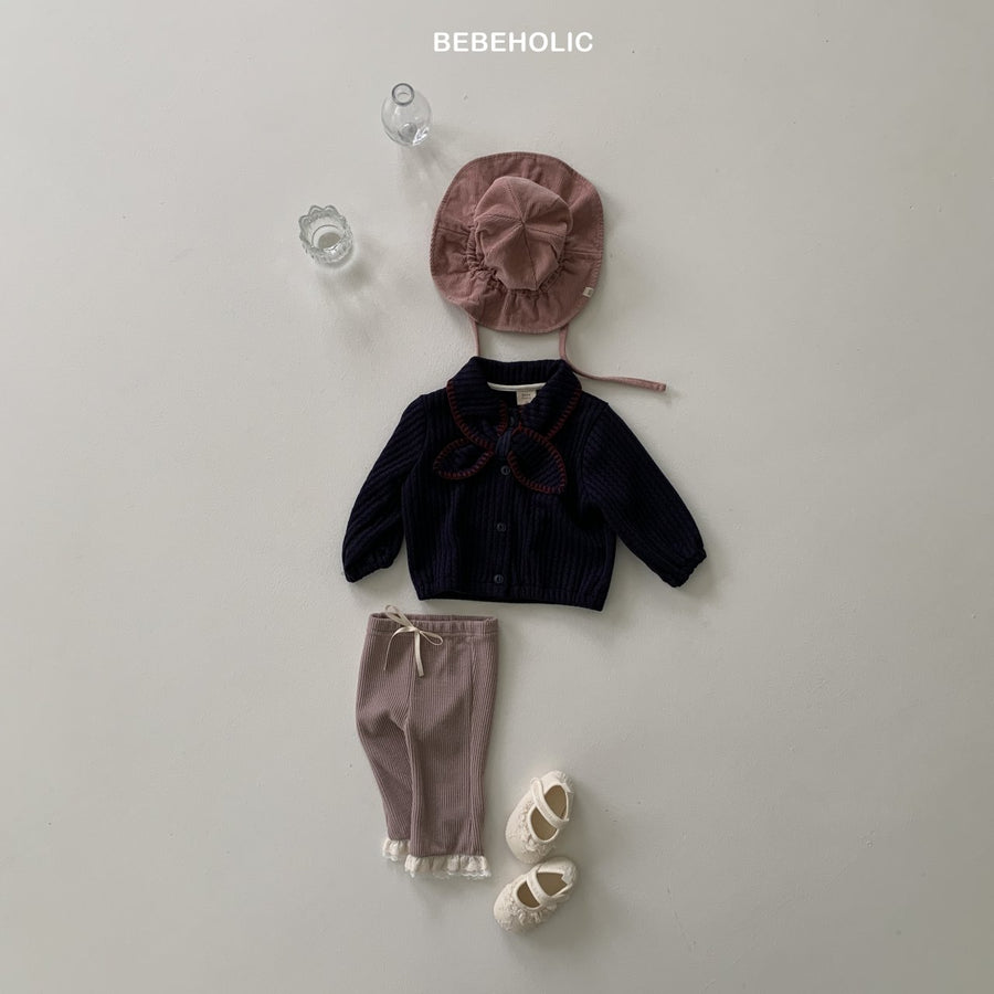 【bebeholic】 Roni collar Cardigan
