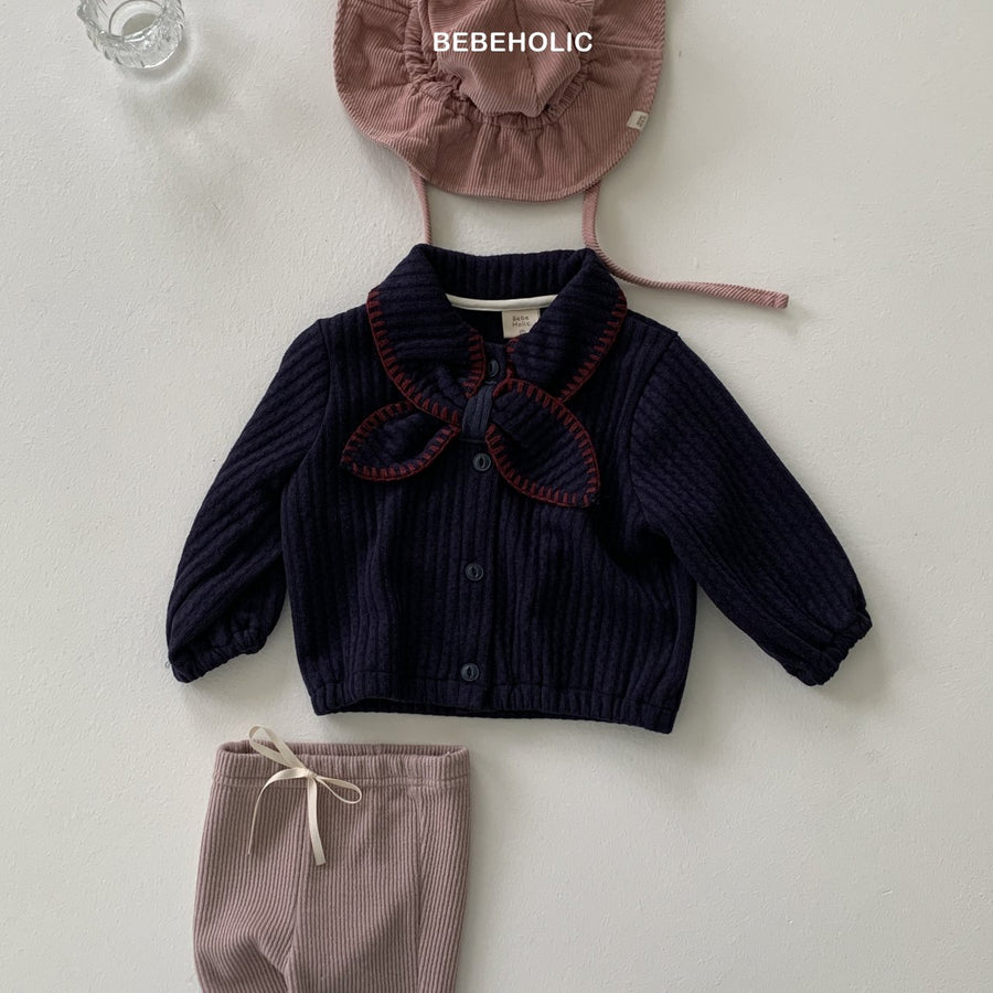 【bebeholic】 Roni collar Cardigan