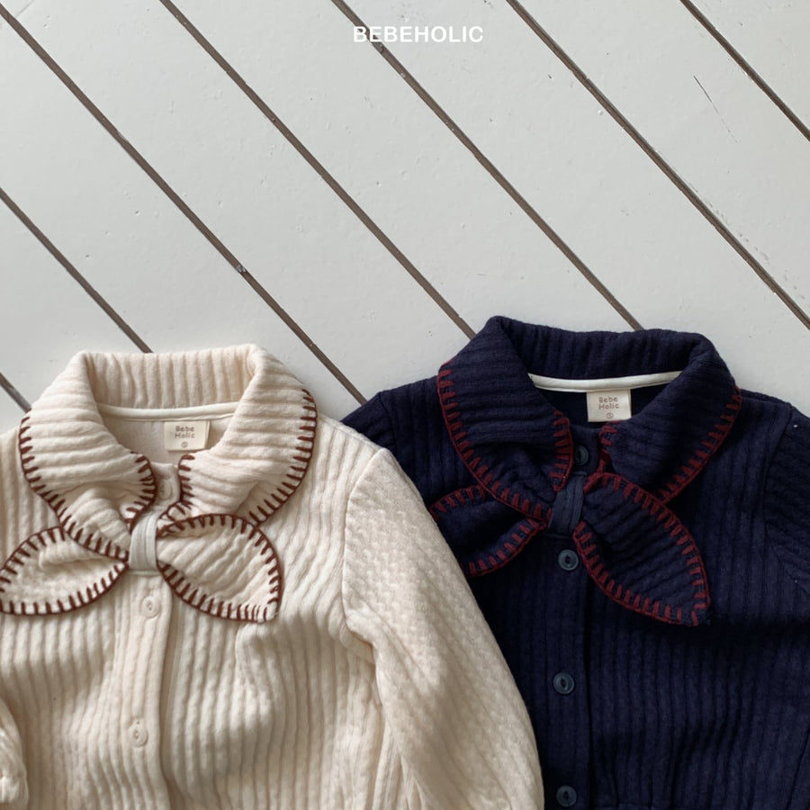 【bebeholic】 Roni collar Cardigan