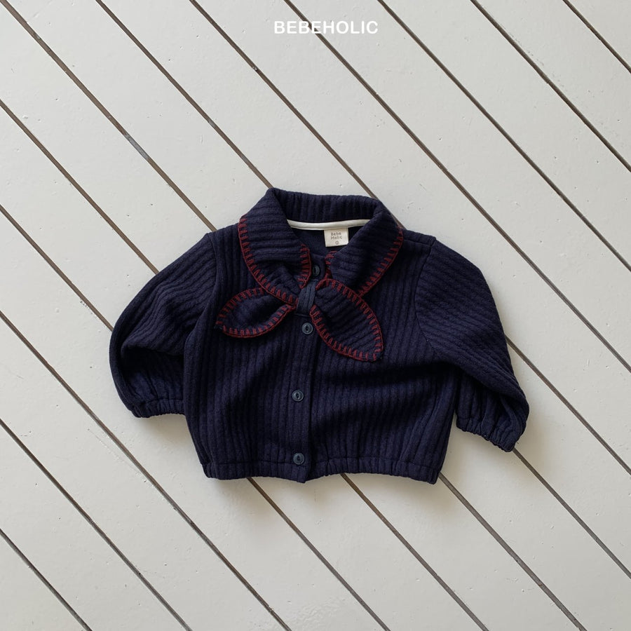 【bebeholic】 Roni collar Cardigan