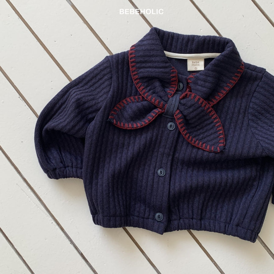 【bebeholic】 Roni collar Cardigan