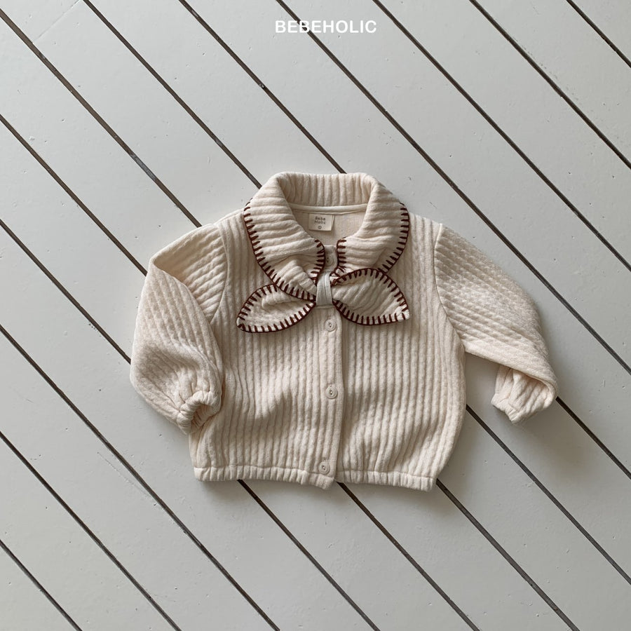 【bebeholic】 Roni collar Cardigan