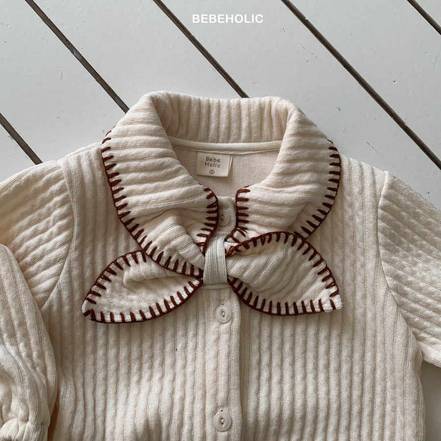 【bebeholic】 Roni collar Cardigan