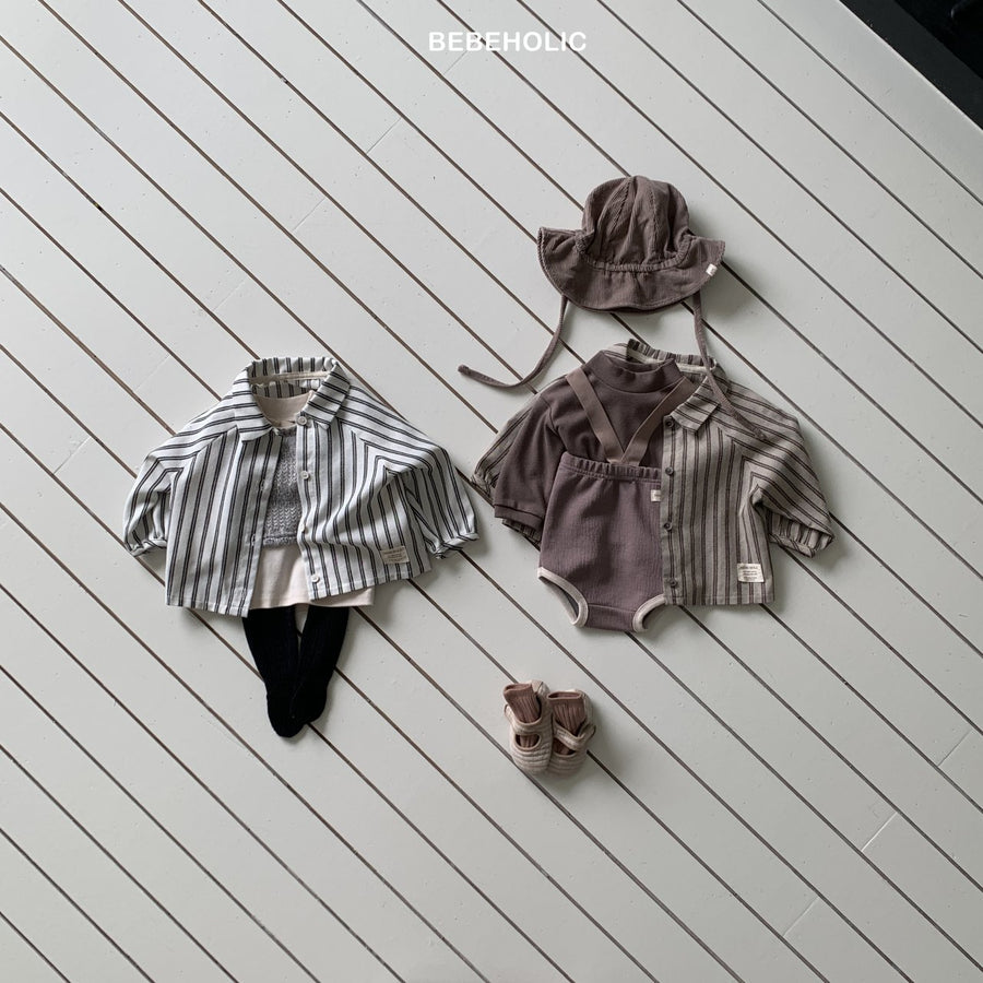 【bebeholic】 Pol nagrang Shirt