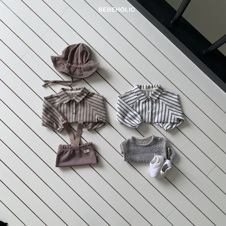 【bebeholic】 Pol nagrang Shirt