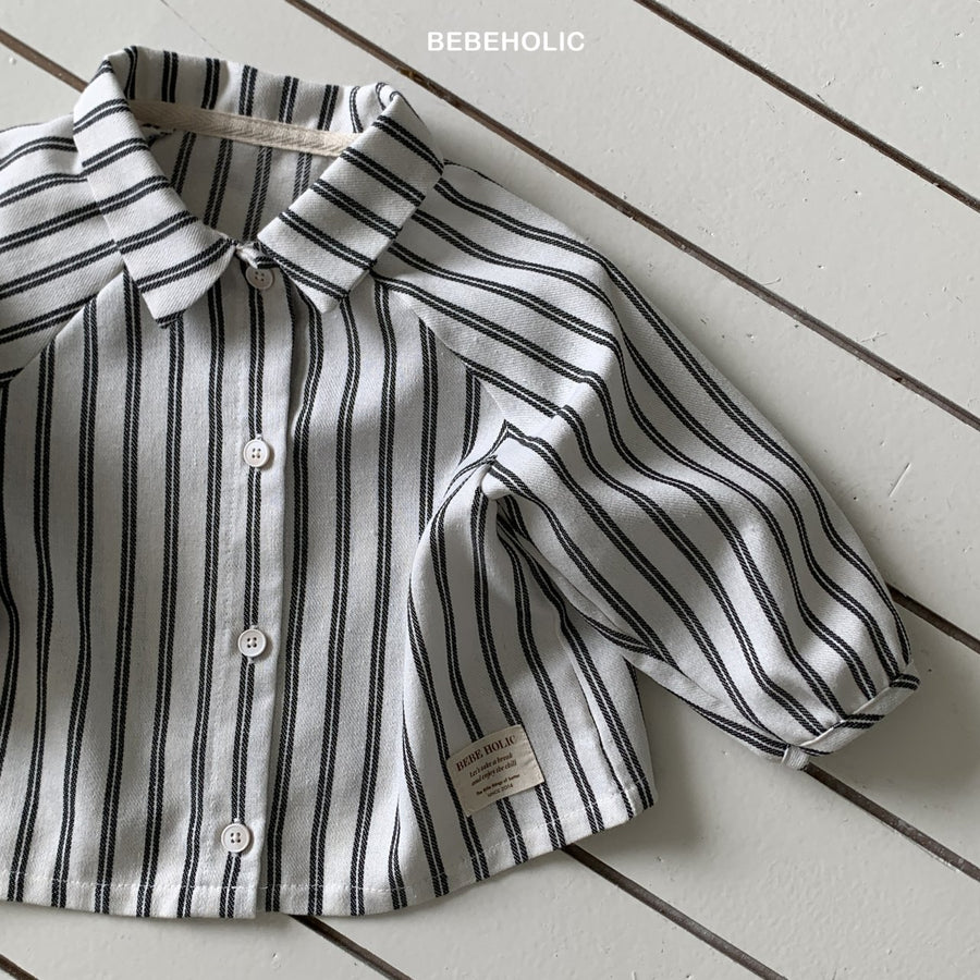 【bebeholic】 Pol nagrang Shirt
