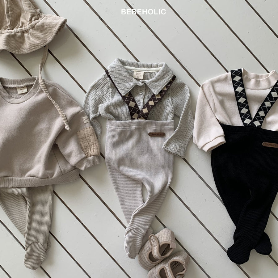 【bebeholic】 Diamond foot leggings