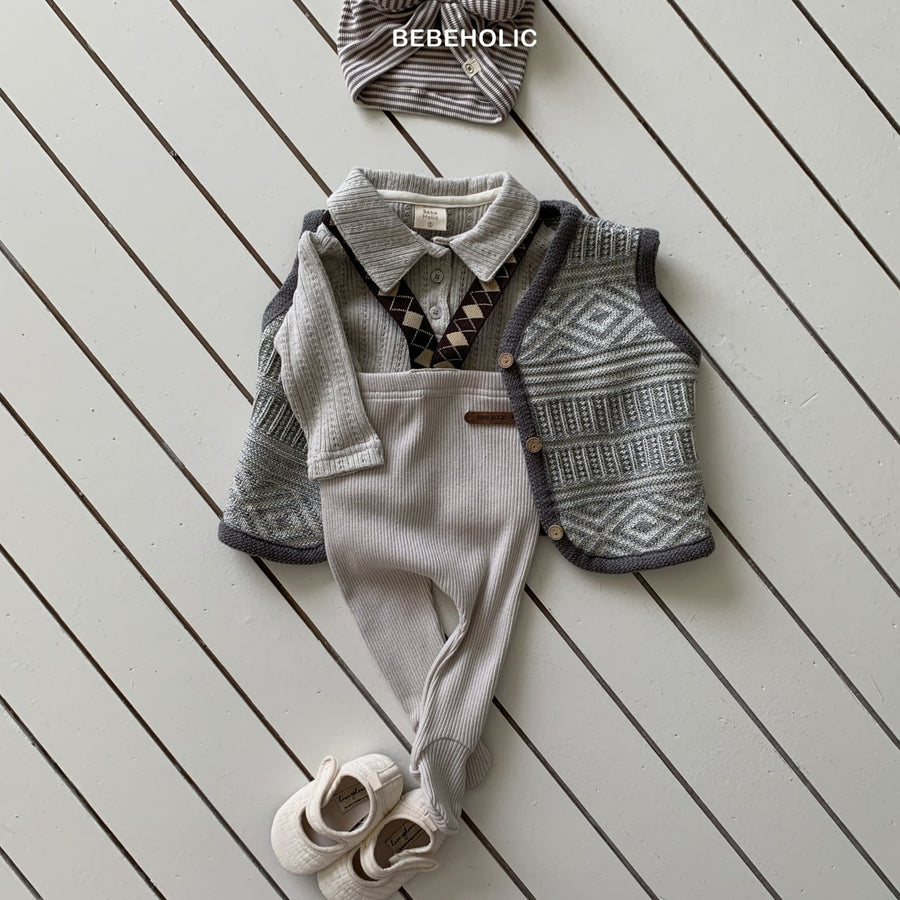【bebeholic】 Diamond foot leggings