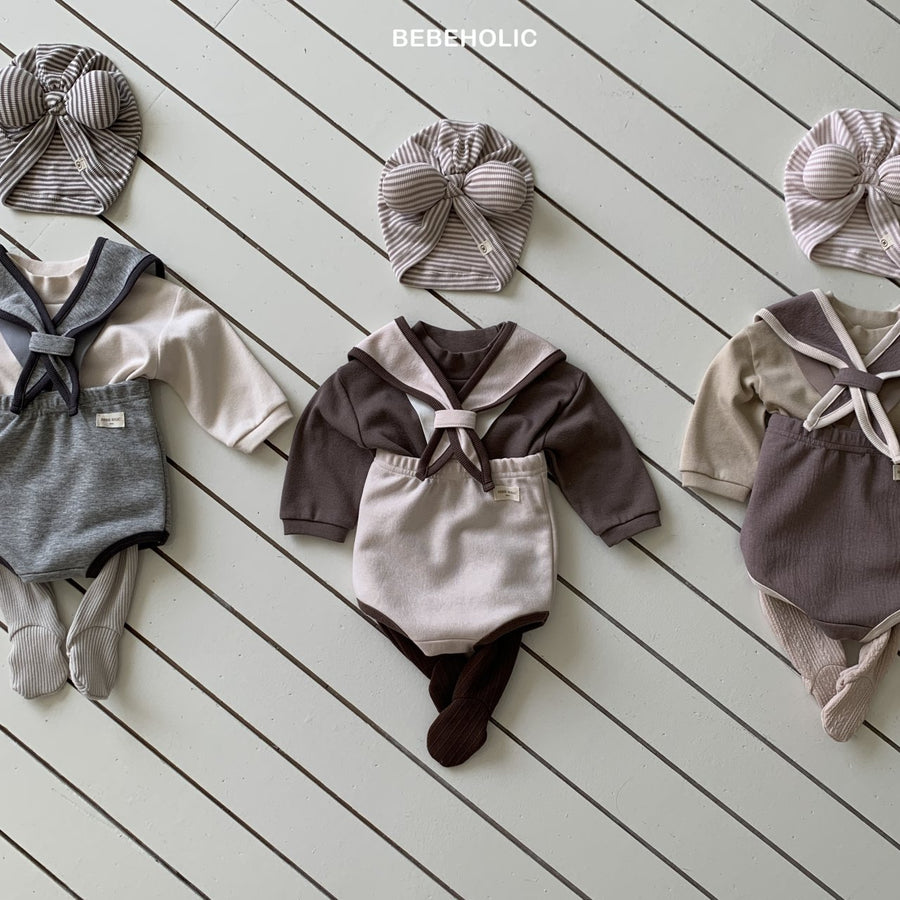 【bebeholic】 Honey scarf set bloomer