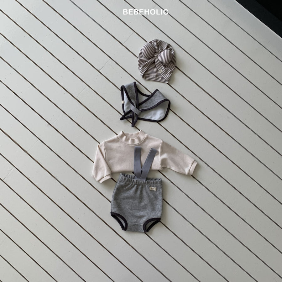 【bebeholic】 Honey scarf set bloomer