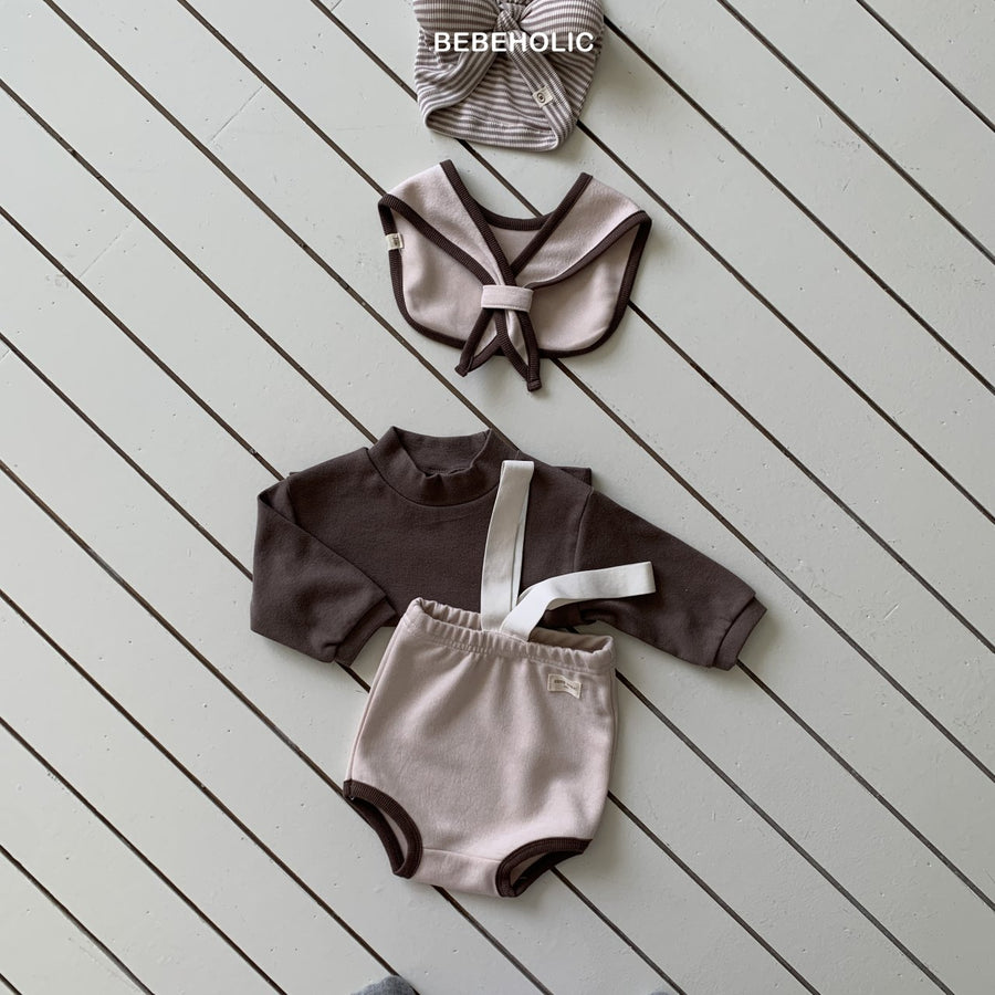 【bebeholic】 Honey scarf set bloomer