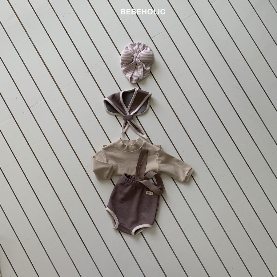 【bebeholic】 Honey scarf set bloomer