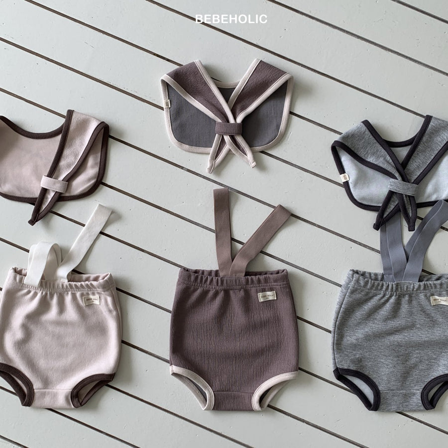 【bebeholic】 Honey scarf set bloomer