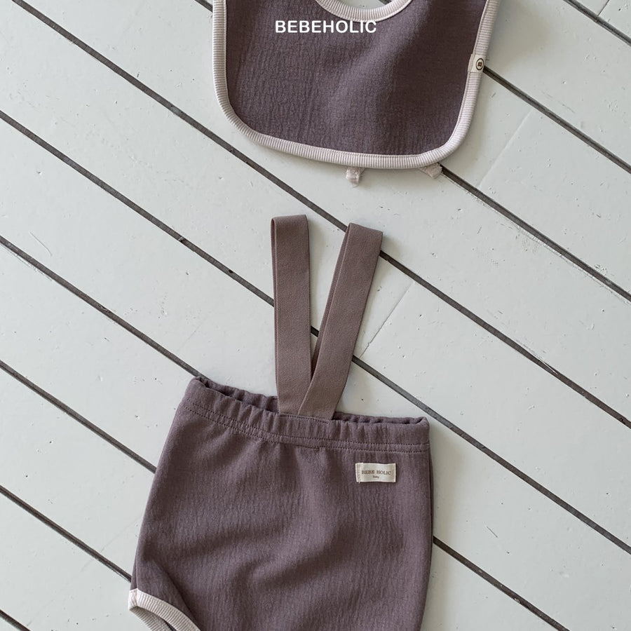 【bebeholic】 Honey scarf set bloomer