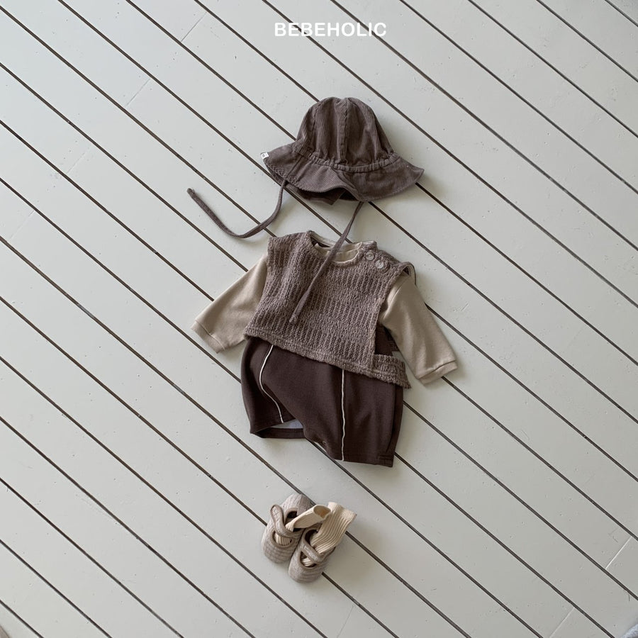 【bebeholic】 Kale overall Pants