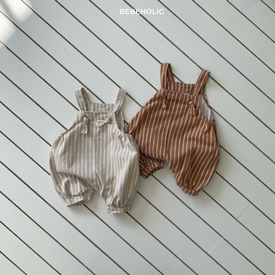 【bebeholic】 Cooper stripe over all Suit