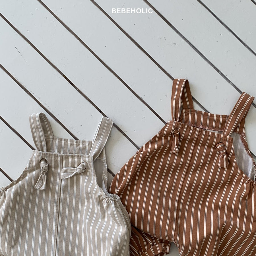【bebeholic】 Cooper stripe over all Suit