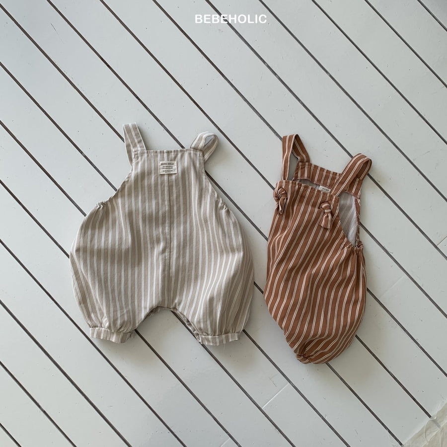 【bebeholic】 Cooper stripe over all Suit